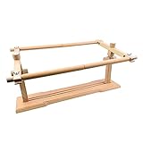 bastidor de madera cuadrado para bordar . El espaciado se puede ajustar libremente, adecuado para estiramiento de bordado redondo, estiramiento de bordado en forma de variedad cuadrada.