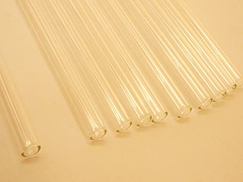 Tubes en verre borosilicate de 6mm pour remplacer vos pièces de rechange usées en lot de 10