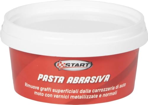 Start Pasta abrasiva de 150 ml, elimina los arañazos superficiales de la carrocería de coches y motocicletas, para pinturas metálicas y normales