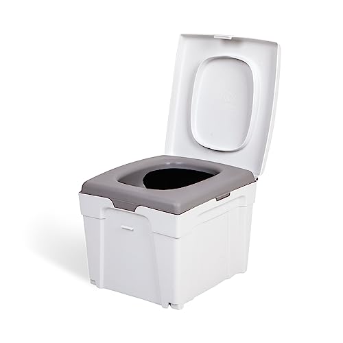 TROBOLO WandaGO Lite composting Toilet, Compact Camping Toilet for on The go, Portable Dry Toilet