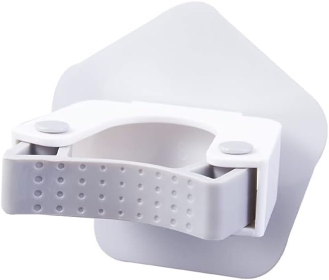 Adhesive Mop Clip Holder Wall Mounted Brush Broom Stand Organizer Seamless Hook Storage Rack Kitchen Bathroom Accessories