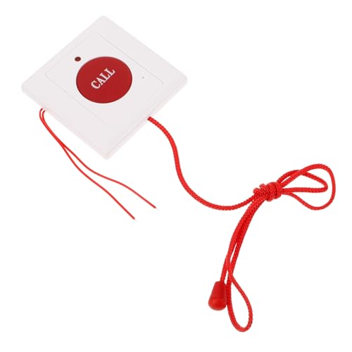 UTHCLO Pulsante Sos da Parete con per Chiamata di Emergenza Allarme Rapido per Anziani e Pazienti Installazione Fili e Ospedale