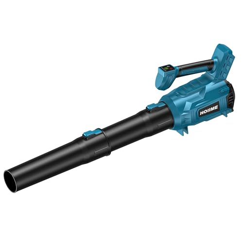 Akku-Laubbläser für Mak-ita 18V Batterie, Bürstenloser Motor, 6-stufiger Geschwindigkeitsregelung und Turbomodus, Akku Gebläse für Rasenpflegeblatt (550 km/h, ohne Akkus und Ladegerät) Akku-Laubbläser für Mak-ita 18V Batterie, Bürstenloser Motor, 6-stufiger Geschwindigkeitsregelung und Turbomodus, Akku Gebläse für Rasenpflegeblatt (550 km/h, ohne Akkus und Ladegerät)
