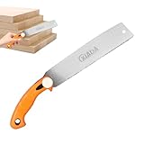 Confort amélioré : notre scie à traction japonaise dispose d'un manche ABS + conçu avec des principes ergonomiques. La prise en main légère et confortable réduit la pression de la main et prévient la fatigue lors d'une utilisation prolongée, ce qui permet d'obtenir des résultats de coupe doux et efficaces sans sacrifier le confort.