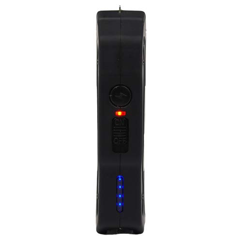 Safety Technology Hot Shot Stun Gun With Flashlight And Battery Meter Black #TOP4