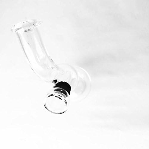 THEBOOMBOXCLUB Crystal Transparent Mini Glass Bong (Clear)