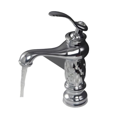 Mitigeur lavabo eau chaude froide design diamant pour rénover sa maison