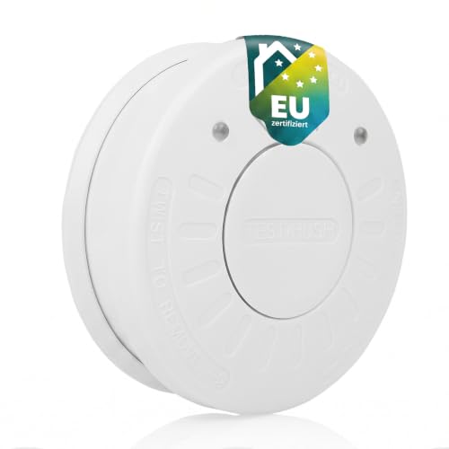 Smartwares Rauchmelder - 85 dB - Optischer Sensor - 10-Jahres-Batterie - Q-Label - 10.025.28