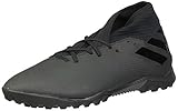 adidas Men's Nemeziz 19.3 Turf Boots Soccer Shoe, Black/Black/Utility Black, 13 M US