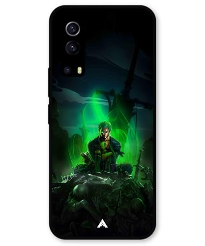 Image of Premium Anime 1 Case for iQOO Z3 (Glossy Finish) Soft-Touch Metal TPU Back Cover, Shockproof, Designer, Aesthetic Mobile Phone Case