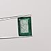 AAA+ Zambian Green Emerald Emerald Cut 9.35 ct Faceted Gemstone for Jewelry Making, Green Emerald Stone Gemstone Beads, Loose Gemstone