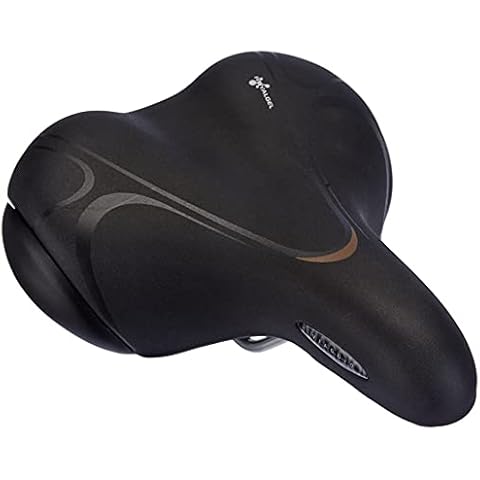 Selle Royal Erwachsene Gel Elastomer P Tourensattel, schwarz, One Size Cover