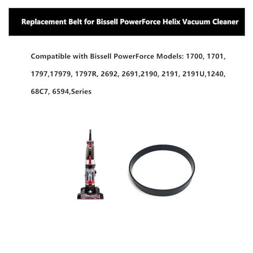 Correa de aspiradora Bissell PowerForce Helix repara rodillo sin fuerza 3