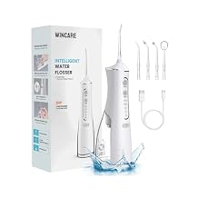 Water Flosser, Oral Irrigator Electric Oral Teeth Braces Cleaning Water Floss Pick Cordless Tooth Cleaner Tool Kit Portable Travel Rechargeable Ipx7 Waterproof