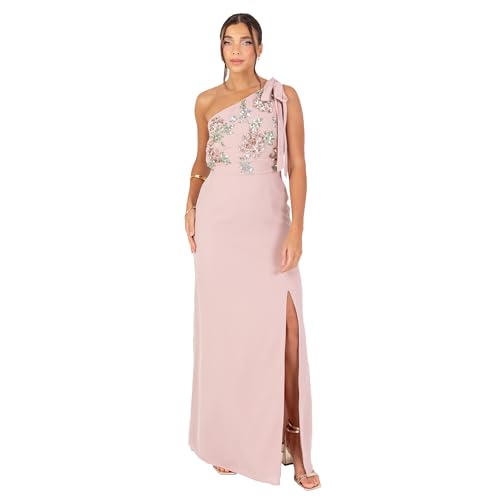 Robe maxi fleurie fluide coupe flatteuse pour dissimuler les rondeurs