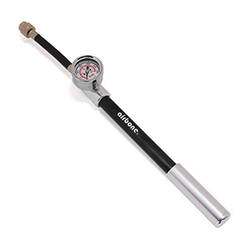 Pompa ammortizzatore Airbone Telescopique P2R de 20 bars en aluminio para inflar con precisión