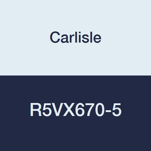 Carlisle R5VX670-5 Rubber Power-Wedge Cog-Band Banded Belt, 5 Bands, 5/8