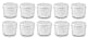 Silplast 10 x 10 Liter Eimer mit Deckel
