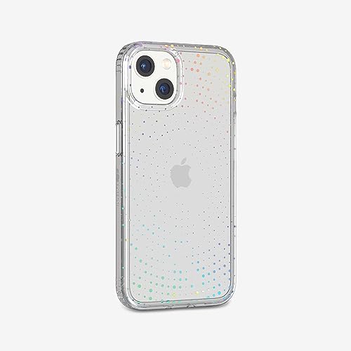 Coque iPhone 13 tech21 Evo Sparkle protection antichoc transparente