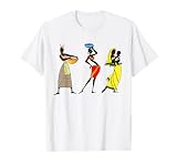 African Tribal Art Women T-Shirt
