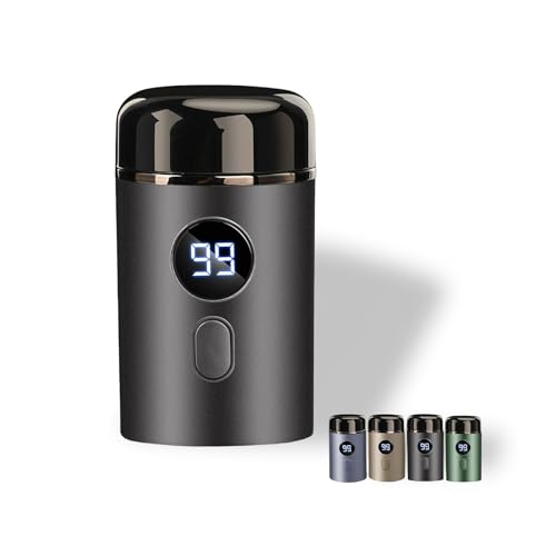 Timeatea Shaver - Timeatea Electric Razor, Vishopee Shaver, Vishopee Electric Shaver, Mini Portable Electric Shaver, Pocket Size Washable Electric Razor for Men (Gray)