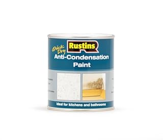 Rustins Anti-Condensation Paint 500ml – Prevents Damp and Mould, Easy Application, Long-Lasting Protection for Walls and Ceilings Indoors