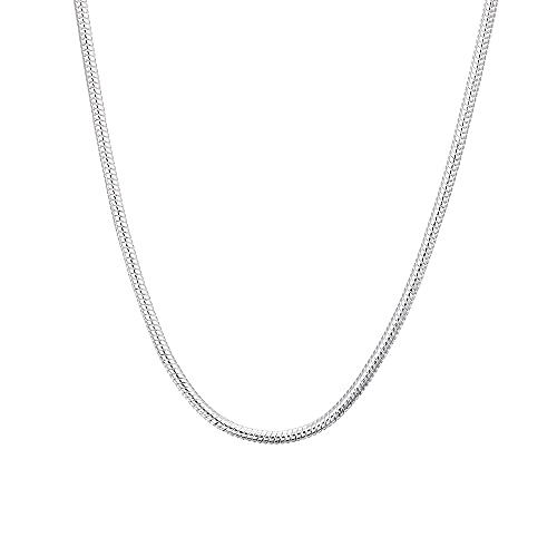 Chaîne serpent 3,0 mm collier à offrir en cadeau de mariage pour homme et femme