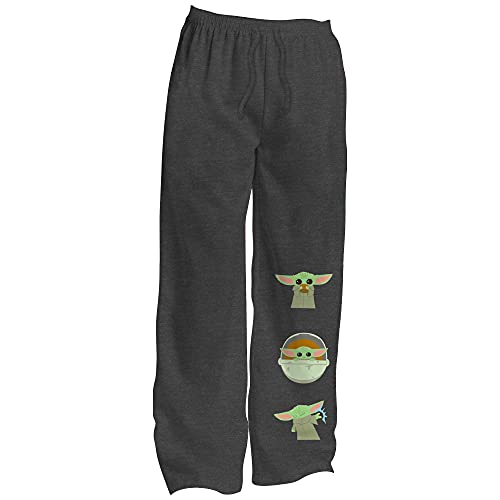 Star Wars Baby Yoda Grogu Naps Snacks The Mandalorian Pajama Sleep Pants Licensed