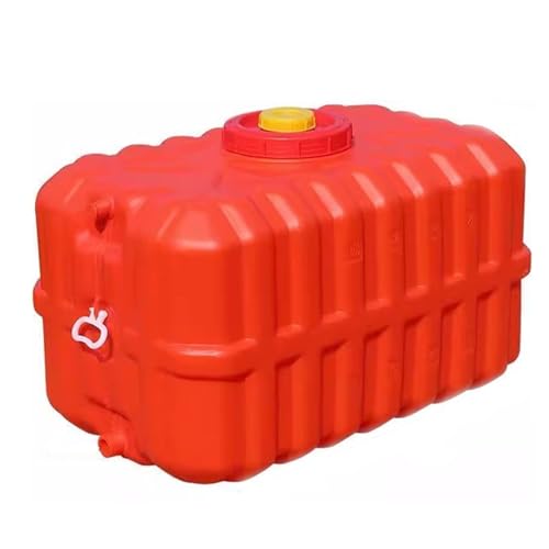 LICOME Potable Water Tank Large Capacity Water Storage Containers with Spigot for RV Camping Outdoor Hiking Plastic Bucket(Orange,315L)