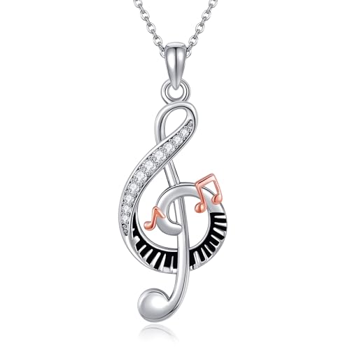 Bijoux de musique en argent sterling : le collier piano idéal pour sublimer vos tenues