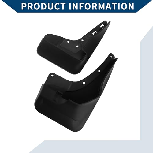 Image of Mud Flaps Splash Guards W /Mount Accessories for Mercedes-Benz GLE without Pedal 2015-2019 Front and Rear Mud Guards 1 Set