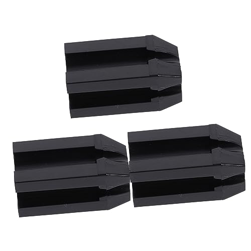 POPETPOP 5sets Makeup Pencil Sharpener Set 2-in-1 Eyeliner Eyebrow for Cosmetics Easy to Use 3pcs*5