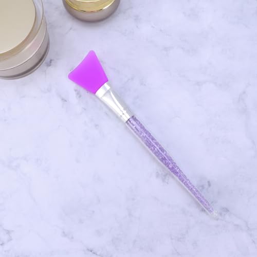 FRCOLOR 3pcs Silicone Face Mask Brush Face Mask Makeup Makeup Mask Brush Set Skin Care Beauty Tool, lilax3pcs, 17*3cmx3pcs - Image 2