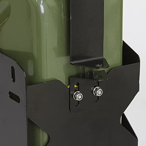 Suporte de Galão Combustível 20L - Aço - Com Tranca - 4x4