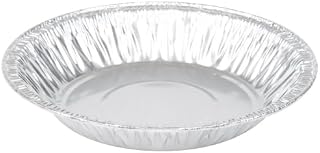 6" Aluminum Foil Mini Pie Pans - Disposable Small Baking Tin Plates PACK OF (25)