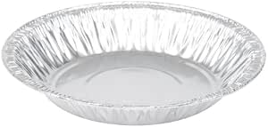 9-inch Aluminum-Foil Pie Pans With Lid – Round Disposable...