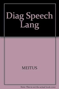 Paperback Diagnosis in Speech-Language Pathology Book