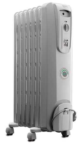 De'Longhi Oil filled Radiator Heater, 1500W Electric Space Heater for