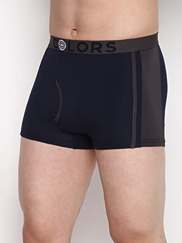 Image of RUPA FRONTLINE Colors Men's Front Open Athlefit Mini Trunks | Soft-Touch Cotton Stretch | Snug Fit | Breathable Fabric | Supporter Brief | Pack of 1