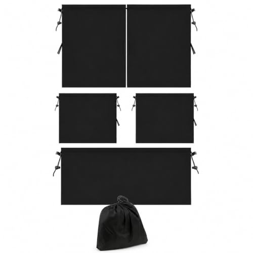 RANYAKE Cortinas Blackout para Auto con Diseño Bipartido,Set Completo