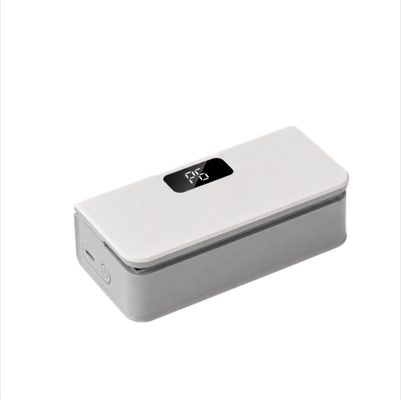 Mini scelleuse de sac rechargeable 95 mm avec affichage numérique portable blanc