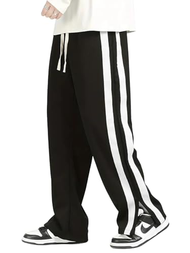 Image of Mehrang Casual Trouser Pants for Men | Loose Fit Baggy Style | Korean Style Track Pant | Stylish Fit Relaxed Cargo Pant with Side Pockets (Gym | Walking | Casual)