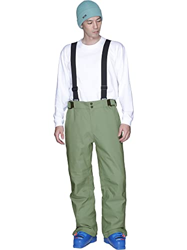 PONTAPES(ポンタぺス) スキーウェア パンツ メンズ レディース XS-XXL 耐水圧15,000mm POP-438W シーグリーン Mサイズ スノーウェア スノボウェア スキーウェア ウエア 男性用 女性用 スノボーウェア 19-20 スノーボード ウェア スキー ウェア 滑雪服