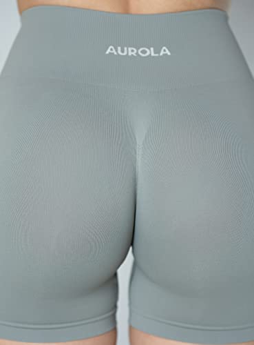 Image of AUROLA Dream Collection Women Workout Shorts High Waist Gym Shorts, Scrunch Butt Seamless Athletic Shorts