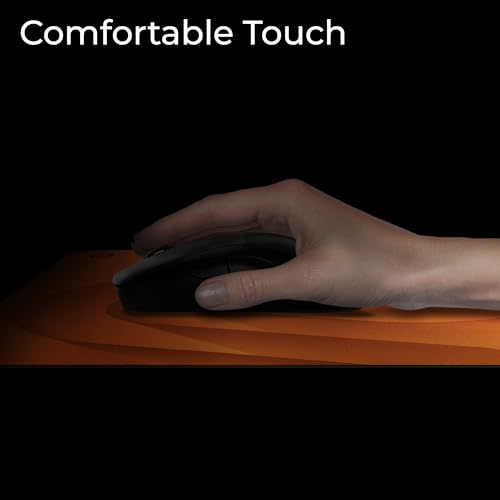 Image of BenQ Zowie H-SR-SE ZC08 Orange Extra Large Esports Gaming Mouse Pad, Humidity Resistance Color Cloth, Smooth Glide Feel with Steady Control, Uniform high-Density Rubber Base, Anti-Slip Base