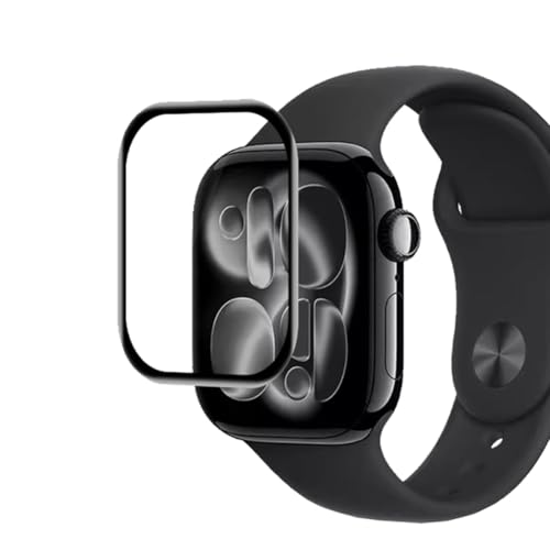 Kepuch �X�N���[���v���e�N�^�[ �Ή� Apple Watch Series 11 Aluminum 1.96" - �_��\�t�g���~�l�[�g�ی�t�B���� 2�p�b�N