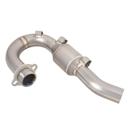 Tube de liaison d'échappement moto en alliage titane pour Yamaha YZ 450 F 2007 2008 2009