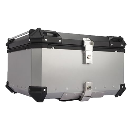 Coffre de moto verrouillable pour bagages 65L protégeant votre casque B