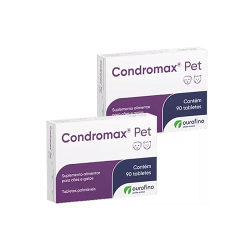 2 Condromax Pet 90 Suplemento Alimentar Cachorro Cães Gatos