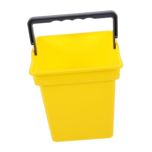 iplusmile Cubo De Plástico Cuadrado Asa Cubo De Agua De Gran Capacidad Para Limpieza Doméstica Versátil Para Hogar Oficina Escuela y Uso Comercial